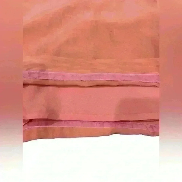 J. Crew 100% Dupioni Silk Halter Swoop Cocktail Formal Shift Dress Peach Size 6 - Picture 6 of 9